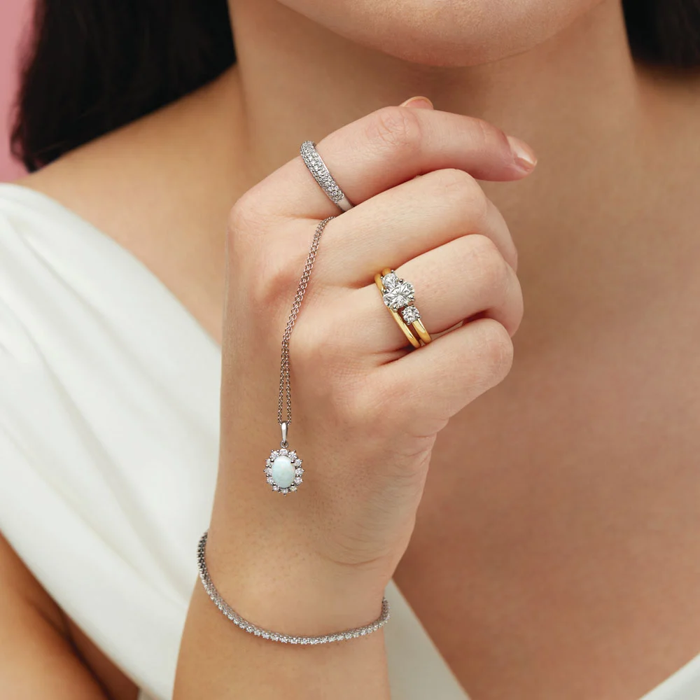Rings And Necklace